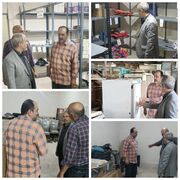 بازدید معاون فرهنگی و دانشجویی دانشگاه از انبار معاونت جهت بررسی و تامین نیازمندی‌های رفاهی