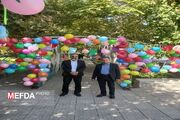 آذین‌بندی دانشگاه علوم پزشکی اصفهان همزمان با آغاز سال تحصیلی جدید و هفته دفاع مقدس