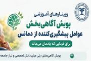 سلسله وبینارهای پویش«آگاهی‌بخشی عوامل پیشگیری کننده دمانس» برگزار می‌شود