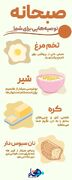 اینفوگرافیک|توصیه‌هایی برای صبحانه سالم
