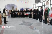 آئین هماهنگ کشوری اهتزاز پرچم در دانشکده بهداشت اوز