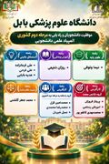 درخشش دوباره دانشجویان دانشگاه علوم پزشکی بابل در المپیاد علمی کشور