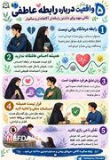 واقعیت اینه که رابطه عاطفی، درمانگاه روانی نیست!