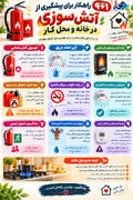 اینفوگرافیک|راهکارهای پیشگیری از آتش‌سوزی