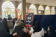 میز خدمت و ایستگاه پایش سلامت دانشکده علوم پزشکی خوی در مصلای نماز جمعه شهرستان خوی بر پا شد
