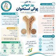 اینفوگرافیک|استخوان‌های سالم، پایه‌ای برای زندگی فعال و مستقل