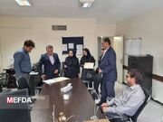 بازدید تیم ارزیاب و اعتبارسنجی خوابگاه‌های دانشجویی کلان منطقه ۶ از دانشگاه علوم پزشکی البرز