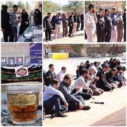 * برگزاری مراسم عزاداری به مناسبت دهه فاطمیه در دانشکده علوم پزشکی تربت‌جام*