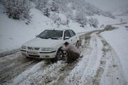 تردد در گردنه های کوهستانی زنجان با زنجیر چرخ امکان پذیر است