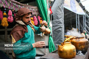 پذیرایی موکب‌ها از زائران نیمه شعبان مسجد جمکران