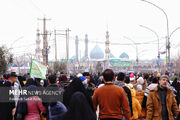 شادپیمایی روز نیمه شعبان در قم