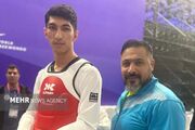 دومین شوک به تکواندو ایران/ آرین سلیمی هم حذف شد
