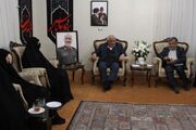 حزب مؤتلفه اسلامی با خانواده سردار سپهبد شهید حسین سلامی دیدار کردند