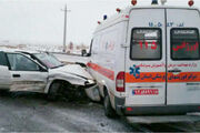 تصادف پراید و آمبولانس در محور میامی-ری‌آباد؛ ۵ نفر مصدوم شدند