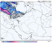 سامانه بارشی جدید برف و باران در راه ۲۰ استان کشور از روز پنجشنبه