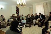 دیدار مجریان شبکه تهران با خانواده‌های شهدای وقایع اخیر