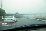 سایه آلاینده‌های جوی از فردا بر روی استان یزد می‌افتد