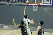 بسکتبال شهرداری گرگان از سد رعد پدافند هوایی اصفهان گذشت