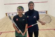 صعود دختران و پسران اسکواش ایران به جمع ۴ نفر برتر تورنمنت سریلانکا