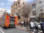 فوت اعضای یک خانواده در انفجار گاز در اهواز 