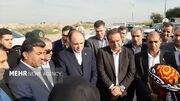 افتتاح و کلنگ زنی پروژه های عمرانی در ایلام با حضور وزیر جهاد کشاورزی