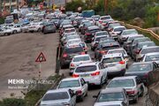 آخرین وضعیت راه‌های کشور اعلام شد؛ ترافیک سنگین در محورهای شمالی