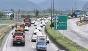 ترافیک روان در محورهای شمالی کشور