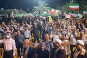 راهپیمایی و اجتماع حماسی مردم ولایتمدار آبدان