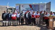 پایگاه امداد و نجات «قطار زرشک» شاهرود کلنگ زنی شد