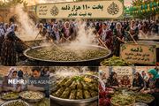 رکوردشکنی در اطعام غدیر استان سمنان؛ از ۱۱۰هزار دلمه تا ۶۰هزار پرس غذا