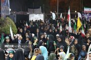 اجتماع باشکوه مردم دلگان در نود و ششمین شب از شهادت قائد امت