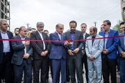 پل روگذر آیت‌الله رودباری رشت به بهره‌برداری رسید