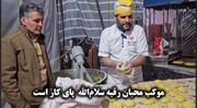 موکب «محبان حضرت رقیه(س)» پای کار خدمت رسانی در تجمعات شبانه