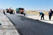 ۳۰ کیلومتر روکش آسفالت در محورهای مواصلاتی استان بوشهر اجرا شد