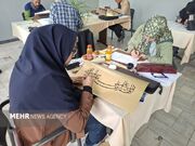 خوشنویسان قزوینی «مشق کلام علی(ع)» را روایت می‌کنند
