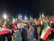 یکصدمین شب میدان داری مردم کرمان در میدان آزادی