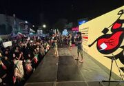 «جشن صدمین حضور»؛ هنرنمایی باستانی‌کاران کرجی در حمایت از انقلاب