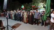 مردم دیار گروس دعای توسل را در اجتماعات خیابانی زمزمه کردند