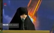 ریحانه سلامی: در برابر مردم ایران سر تعظیم فرود آورید