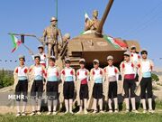 طنین سرود عشایر یاسوجی جانفدا در میدان مقاومت برای دفاع از وطن