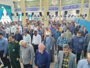 اقامه نماز استغاثه امام زمان(عج) در حسینیه شهدای اراک