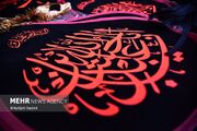 عزاداری هیئت رزمندگان اسلام بجنورد در شب اول محرم
