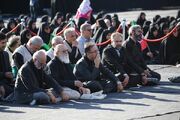 پرچم عزای حسینی برفراز پایتخت به اهتزاز درآمد