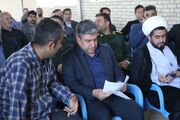 افتتاح پروژه انتقال آب ۱۸ روستای اصلاندوز از کانال سد خداآفرین