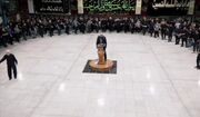 مراسم سینه زنی سنتی در مسجد امام خمینی (ره) بوشهر
