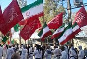 استقبال عزاداران حسینی نایین ازبیست وپنجمین کاروان پیاده مشهد به کربلا