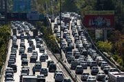 وضعیت ترافیک صبحگاهی در بزرگراه‌های تهران