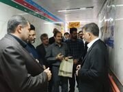 رئیس دانشگاه علوم پزشکی کرمانشاه از بیمارستان سنقر بازدید کرد
