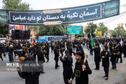 اقامه عزای آذربایجانی ها به وقت تاسوعای حسینی؛طنین نوای «یا ابوالفضل»