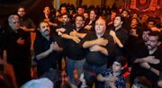 عزاداری هیئت سنتی «دور کلک» محله یخدان میبد در شب عاشورا
